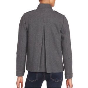 VINCE Wool Coat, NWT, Grey, Size 10